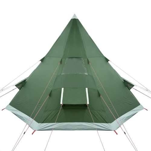 Šator tipi za kampiranje za 4 osobe zeleni vodootporni Cijena