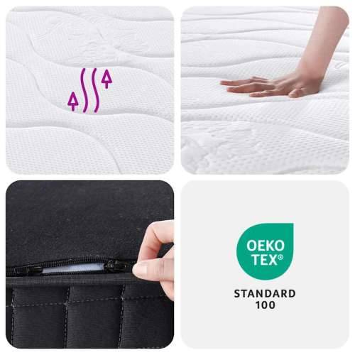 Madrac s oprugama bonnell srednji 140 x 190 cm - 140 x 190 cm 1 Cijena