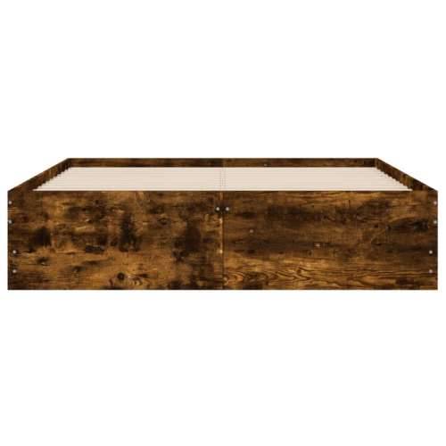 Okvir kreveta s ladicama boja hrasta 120x200 cm - Dimljeni hrast 120 x 200 cm Cijena