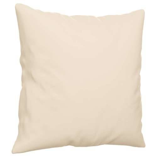 2-dijelni set sofa s jastucima bež od mikrovlakana - Bež s jastučićima Cijena