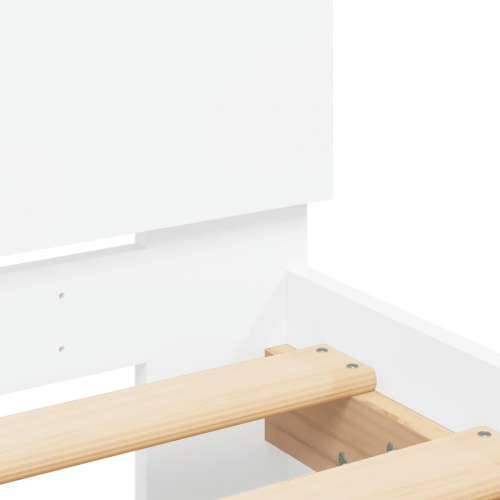 Okvir za krevet s uzglavljem i LED svjetlima bijeli 90x200 cm - Bijela 90 x 200 cm Cijena