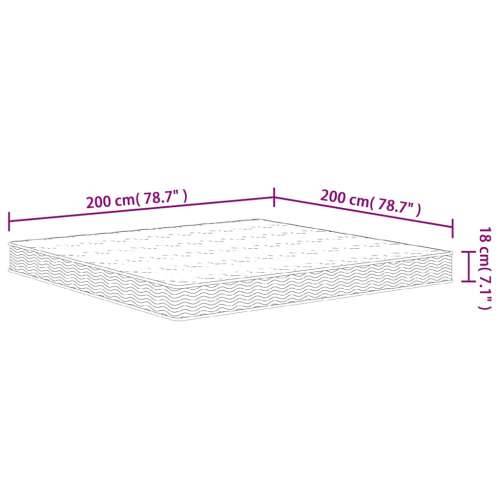 Madrac s oprugama bonnell srednji 200 x 200 cm bračni 200 x 200 cm 1 Cijena