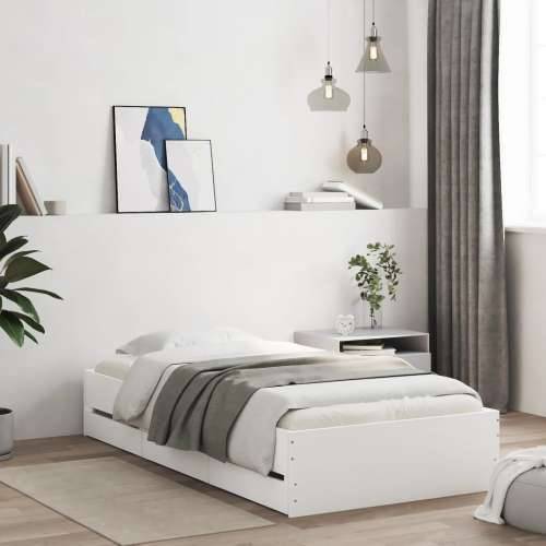 Okvir kreveta s ladicama bez madraca bijeli 100x200 cm - Bijela 100 x 200 cm Cijena