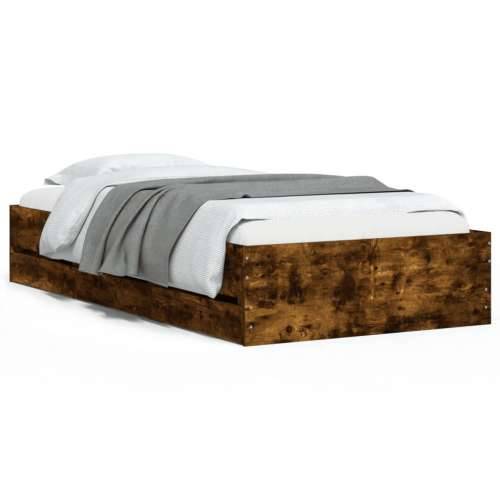 Okvir kreveta s ladicama boja hrasta 100x200 cm Dimljeni hrast 100 x 200 cm Cijena
