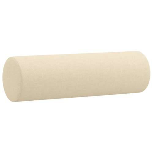 Dvosjed s ukrasnim jastucima krem 140 cm od tkanine Krema 140 cm Cijena
