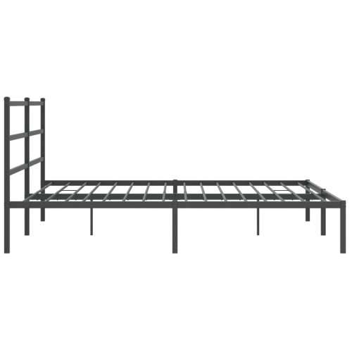 Metalni okvir za krevet s uzglavljem crni 183x213 cm - Crna 183 x 213 cm s uzglavljem Cijena
