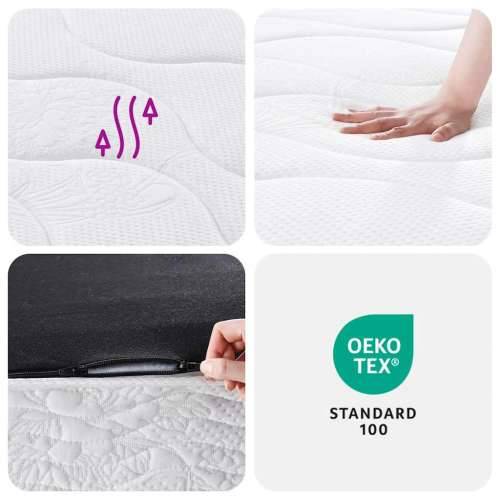 Madrac s oprugama bonnell srednji 140 x 190 cm - 140 x 190 cm 1 Cijena