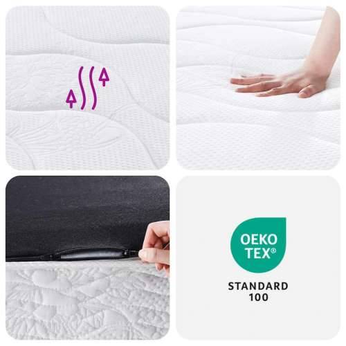 Madrac s oprugama bonnell srednji 160 x 200 cm - 160 x 200 cm 1 Cijena