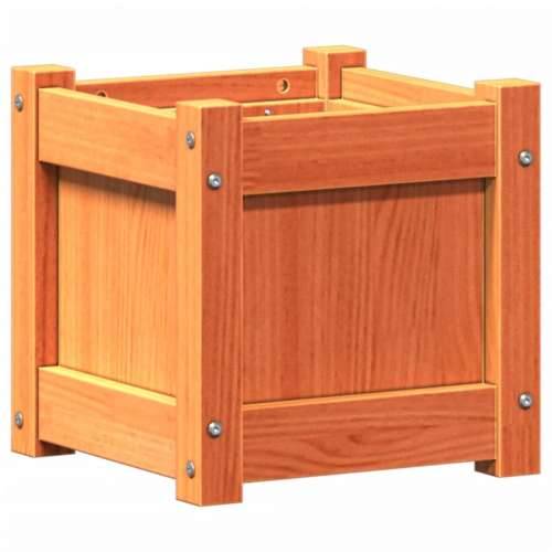 Vrtna sadilica voštano smeđe boje 31x31x31 cm od borovine Smeđi bor 1 Cijena