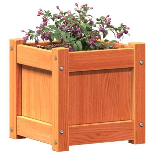 Vrtna sadilica voštano smeđe boje 31x31x31 cm od borovine Smeđi bor 1 Cijena