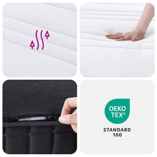 Madrac s oprugama bonnell srednji 200 x 200 cm - 200 x 200 cm 1 Cijena