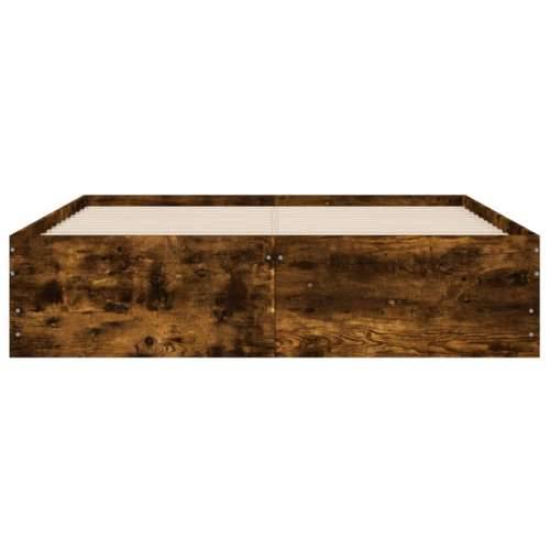 Okvir kreveta s ladicama boja hrasta 120x190 cm - Dimljeni hrast 120 x 190 cm Cijena