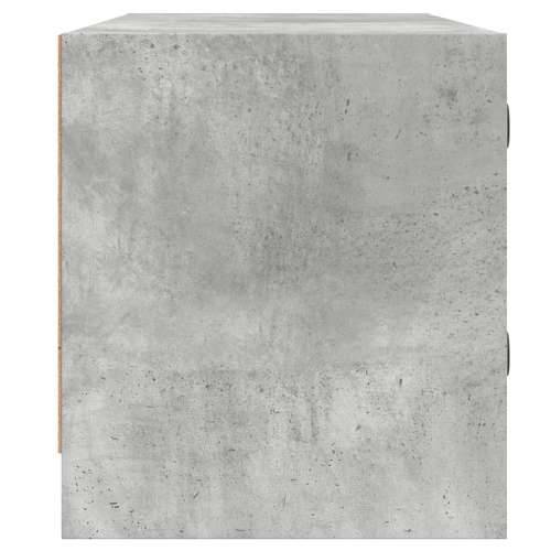 TV ormarić sa staklenim vratima boja betona 102x37x42 cm - Beton siva 1 Cijena