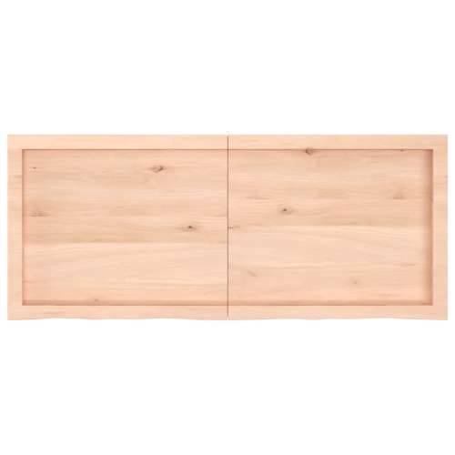 Kupaonska radna ploča 120x50x(2-4) cm netretirano masivno drvo - Prirodna 120 x 50 x 4 cm Cijena