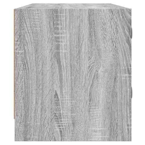 TV ormarić sa staklenim vratima siva boja hrasta 102x37x42 cm - Sivi hrast sonoma 1 Cijena