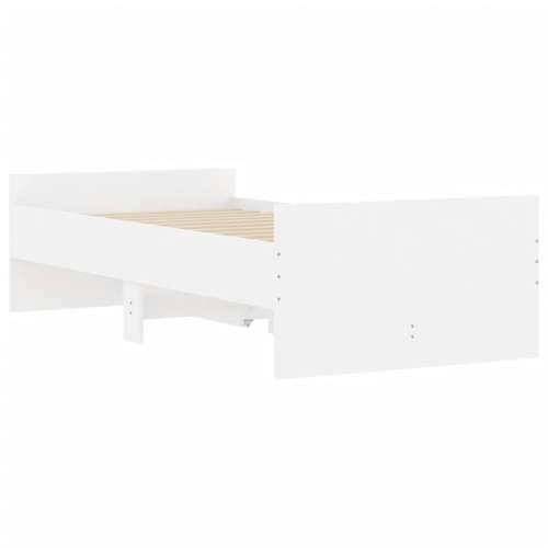 Okvir kreveta s ladicama bez madraca bijeli 90x190 cm - Bijela 90 x 190 cm Cijena