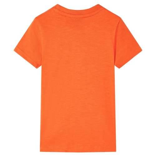 Dječja majica tamnonarančasta 104 - orange 104 (3 – 4 godine) Cijena