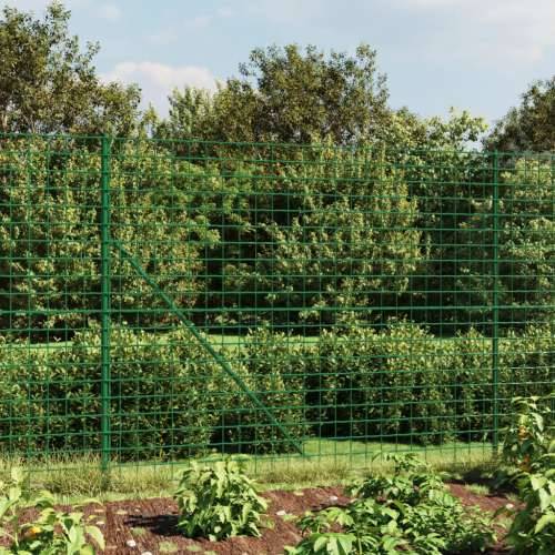 Žičana ograda s prirubnicom zelena 2x25 m - Zelena 2 x 25 m 1 Cijena