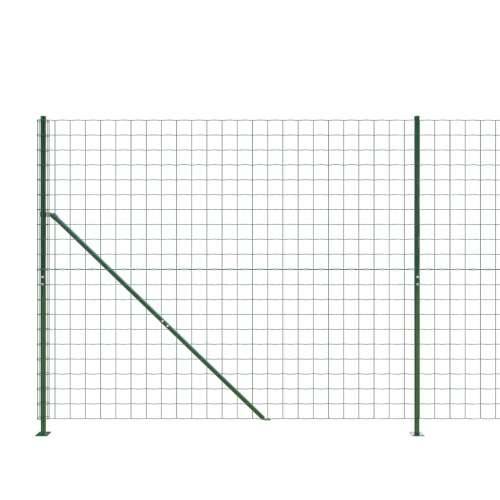 Žičana ograda s prirubnicom zelena 2x25 m - Zelena 2 x 25 m 1 Cijena