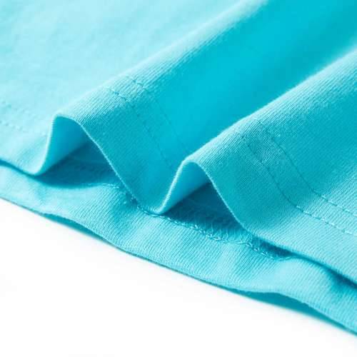 Dječja majica kratkih rukava boja vode 116 - Aqua 116 (5 – 6 godina) Cijena