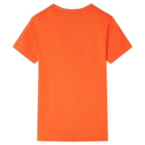 Dječja majica tamnonarančasta 116 - orange 116 (5 – 6 godina) Cijena