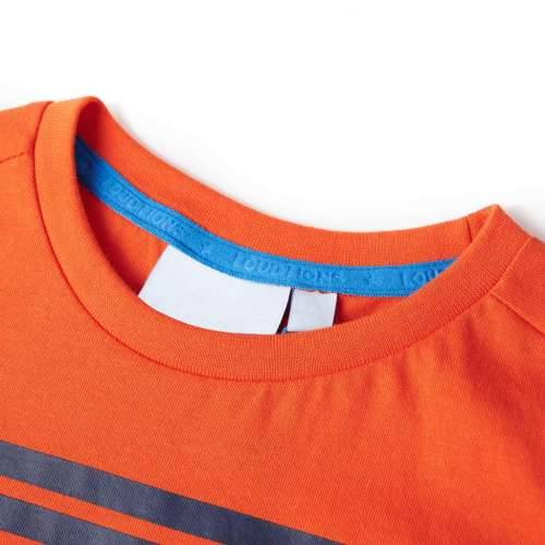 Dječja majica tamnonarančasta 116 - orange 116 (5 – 6 godina) Cijena