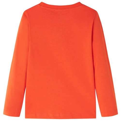 Dječja majica s dugim rukavima jarkonarančasta 140 - orange 140 (9 – 10 godina) Cijena