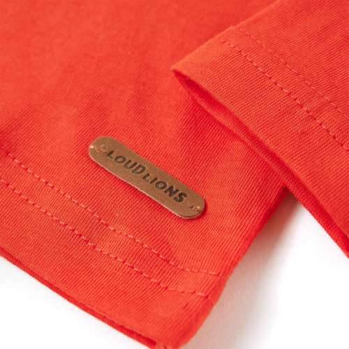 Dječja majica s dugim rukavima jarkonarančasta 140 - orange 140 (9 – 10 godina) Cijena