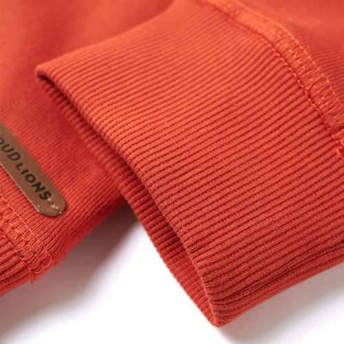 Dječja topla majica narančasta 140 - orange 140 (9 – 10 godina) Cijena