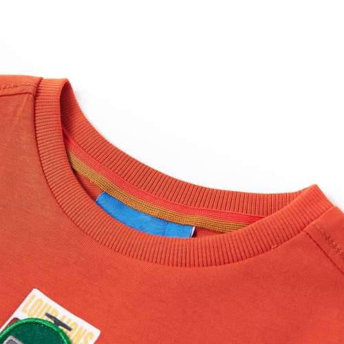 Dječja majica s dugim rukavima narančasta 140 - orange 140 (9 – 10 godina) Cijena