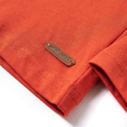 Dječja majica s dugim rukavima narančasta 140 - orange 140 (9 – 10 godina) Cijena