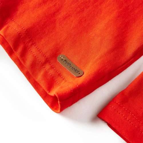 Dječja majica s dugim rukavima jarkonarančasta 128 - orange 128 (7 – 8 godina) Cijena