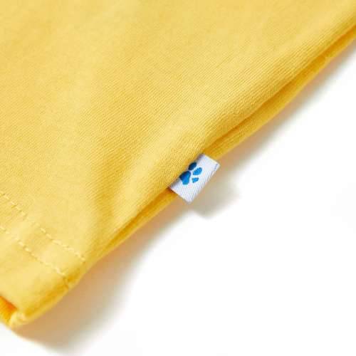 Dječja majica kratkih rukava svijetla oker 140 - Boja okre 140 (9 – 10 godina) Cijena
