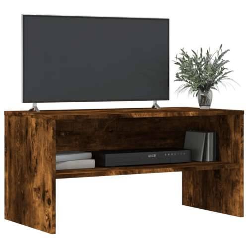 TV ormarić boja dimljenog hrasta 80 x 40 x 40 konstruirano drvo - Dimljeni hrast 1 Cijena