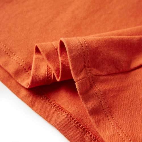 Dječja majica s dugim rukavima tamnonarančasta 104 - orange 104 (3 – 4 godine) Cijena