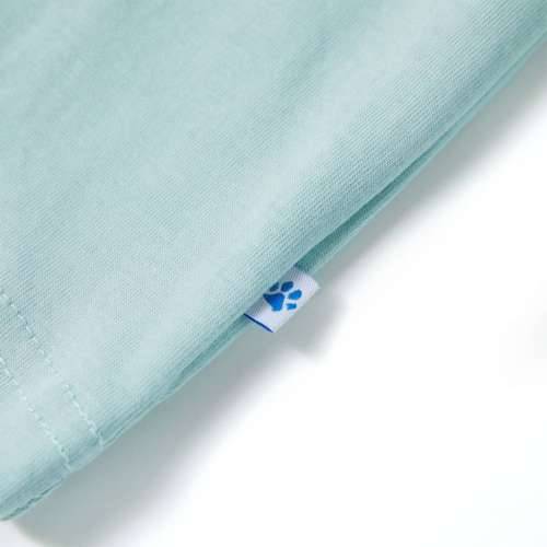Dječja majica svijetla boja vode 116 - Aqua 116 (5 – 6 godina) Cijena