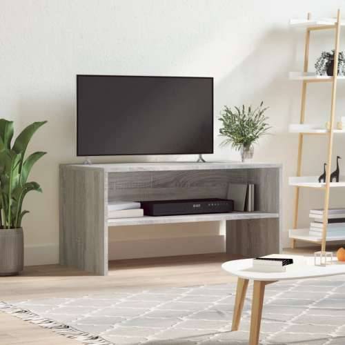 TV ormarić siva boja hrasta 80x40x40 cm od konstruiranog drva - Sivi hrast sonoma 1 Cijena