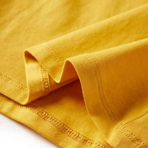 Dječja majica dugih rukava oker 104 - Boja okre 104 (3 – 4 godine) Cijena
