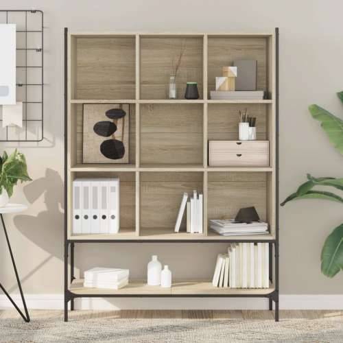Regal za knjige boja hrasta 102x30x141,5 cm konstruirano drvo - sonoma hrast 1 Cijena