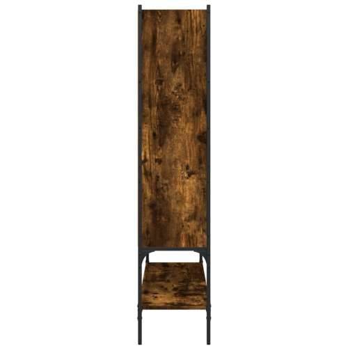 Regal za knjige boja hrasta 102x30x141,5 cm konstruirano drvo - Dimljeni hrast 1 Cijena