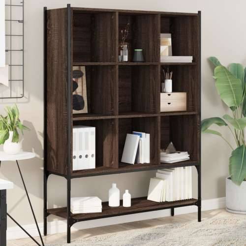 Regal za knjige boja hrasta 102x30x141,5 cm konstruirano drvo Smeđi hrast 1 Cijena