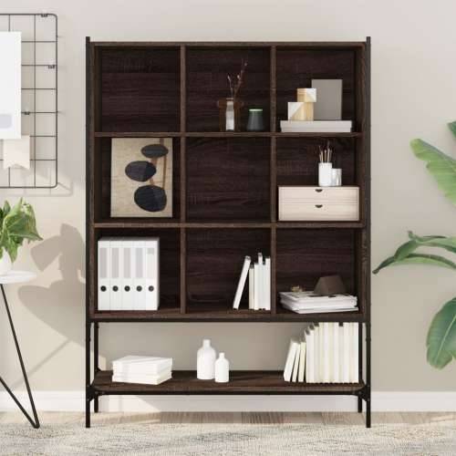 Regal za knjige boja hrasta 102x30x141,5 cm konstruirano drvo Smeđi hrast 1 Cijena