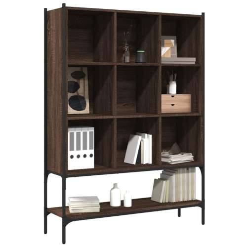 Regal za knjige boja hrasta 102x30x141,5 cm konstruirano drvo Smeđi hrast 1 Cijena