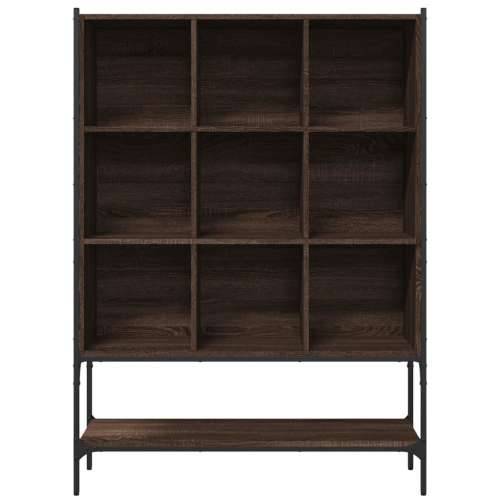 Regal za knjige boja hrasta 102x30x141,5 cm konstruirano drvo Smeđi hrast 1 Cijena