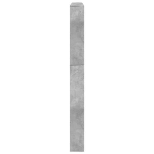 Ormarić za cipele s ogledalom i 5 razina sivi 63x17x169,5 cm - Beton siva 1 Cijena