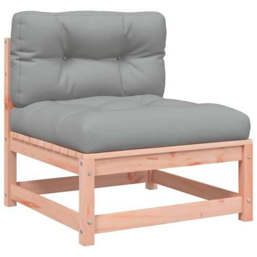 Vrtna sofa bez naslona za ruke s jastucima i tabureom - Prirodni douglas 1 armless sofa Cijena