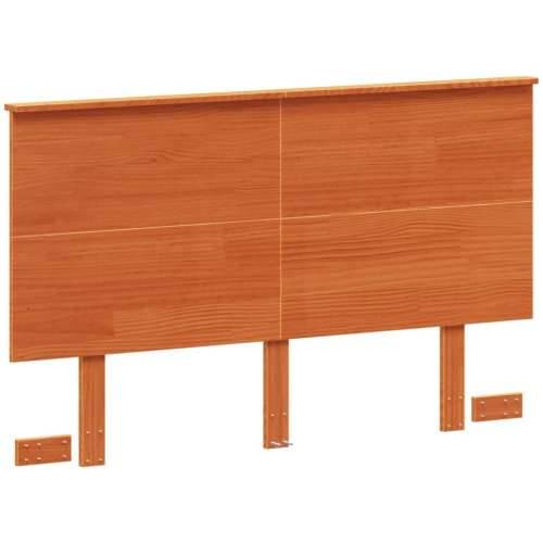 Uzglavlje voštano smeđe 135 cm od masivne borovine - Voštano smeđa 139 x 82.5 cm 1 Cijena