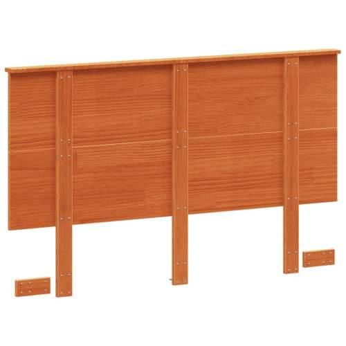Uzglavlje voštano smeđe 135 cm od masivne borovine - Voštano smeđa 139 x 82.5 cm 1 Cijena