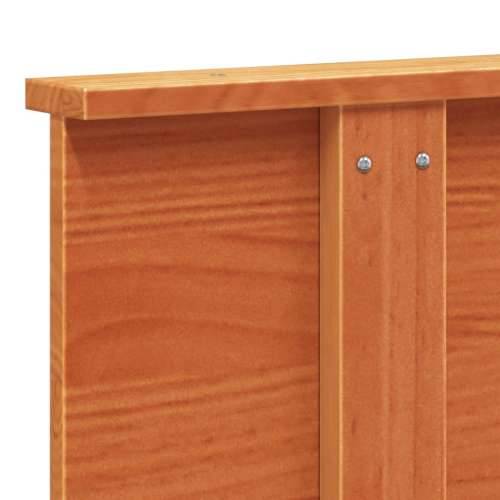 Uzglavlje voštano smeđe 135 cm od masivne borovine - Voštano smeđa 139 x 82.5 cm 1 Cijena