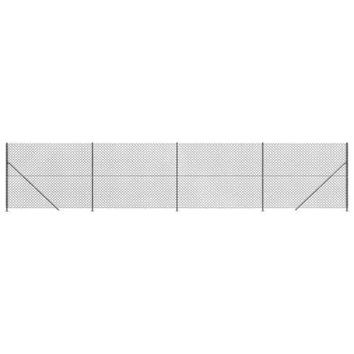 Žičana ograda s prirubnicom antracit 1,6 x 10 m - Antracit 1.6 x 10 m 1 Cijena